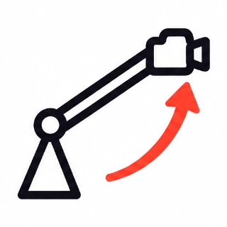 Crane up icon