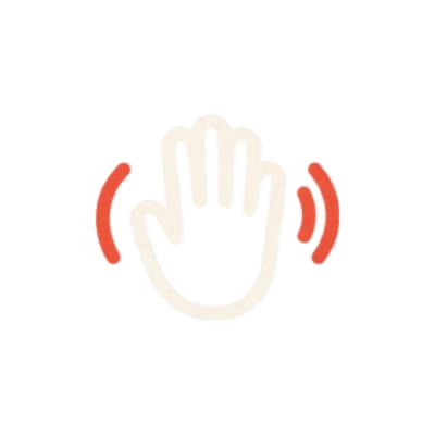 Hand pivot and movement icon