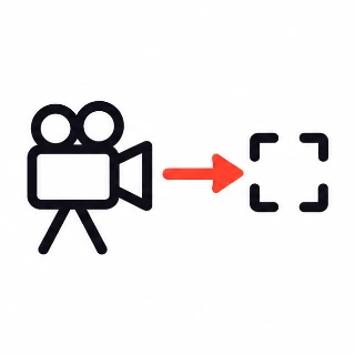 Slow push-in icon