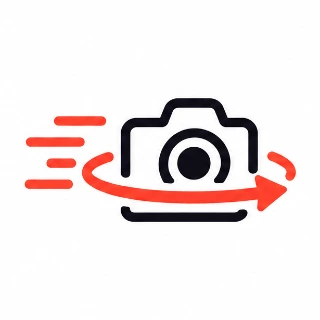 Whip pan icon